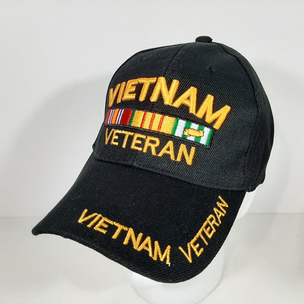 Vietnam Veteran Mens Adjustable Hat Baseball Cap E